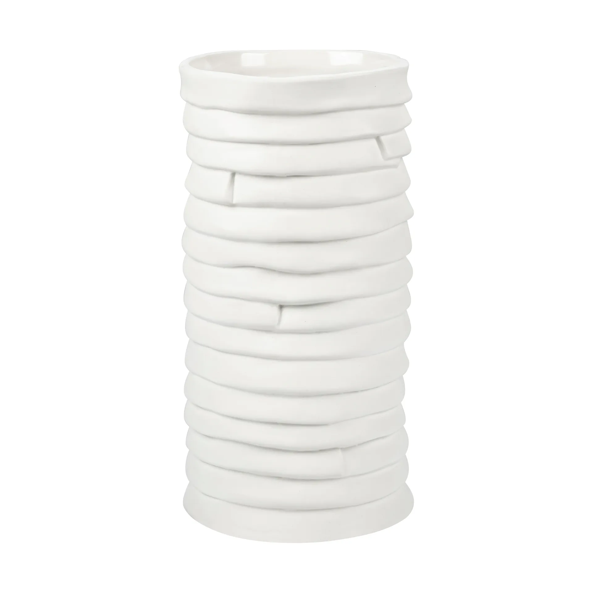 Rusetti vaasi suuri 20 cm , Off-white Mette Ditmer