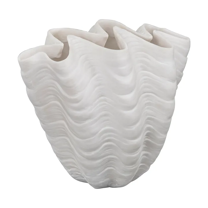 Shell-maljakko - Pieni, 22 cm, white - Mette Ditmer