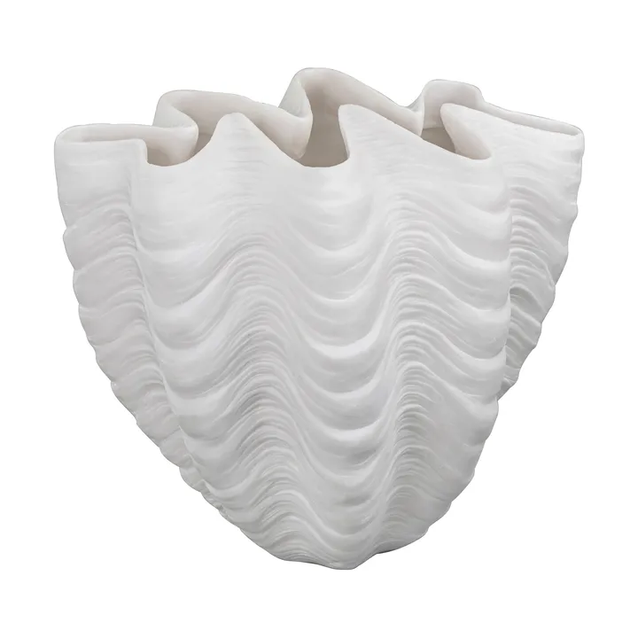 Shell-maljakko - Suuri, 30 cm, white - Mette Ditmer
