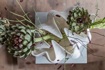 Shell-maljakko - Suuri, 30 cm, white - Mette Ditmer