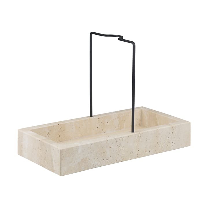 Travertiini tiskipöydän järjestelijä 12x23,5 cm - Liinavaatteet - Mette Ditmer