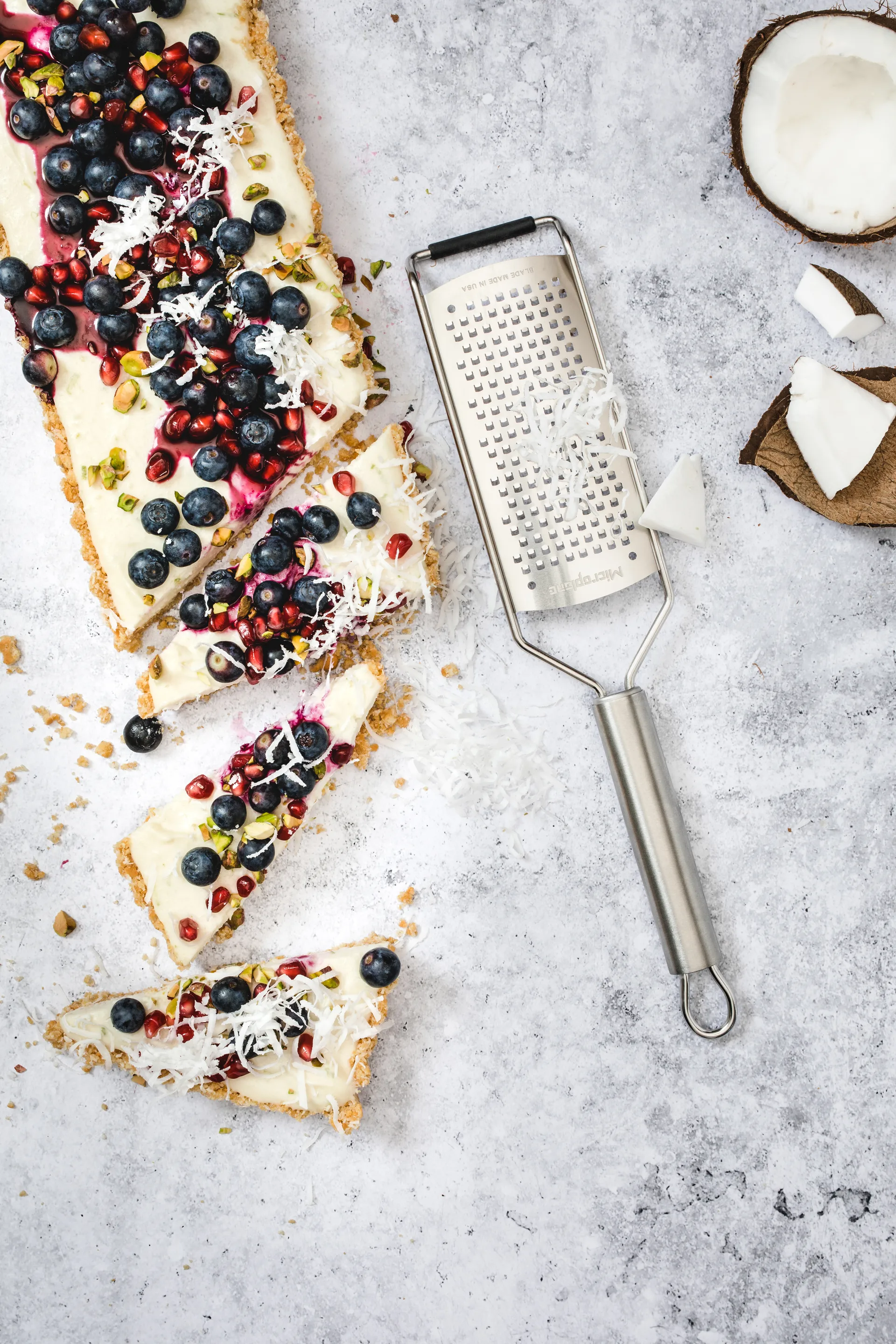 Ammattilaisen karkeateräinen raastinrauta 33 cm, Ruostumaton teräs Microplane