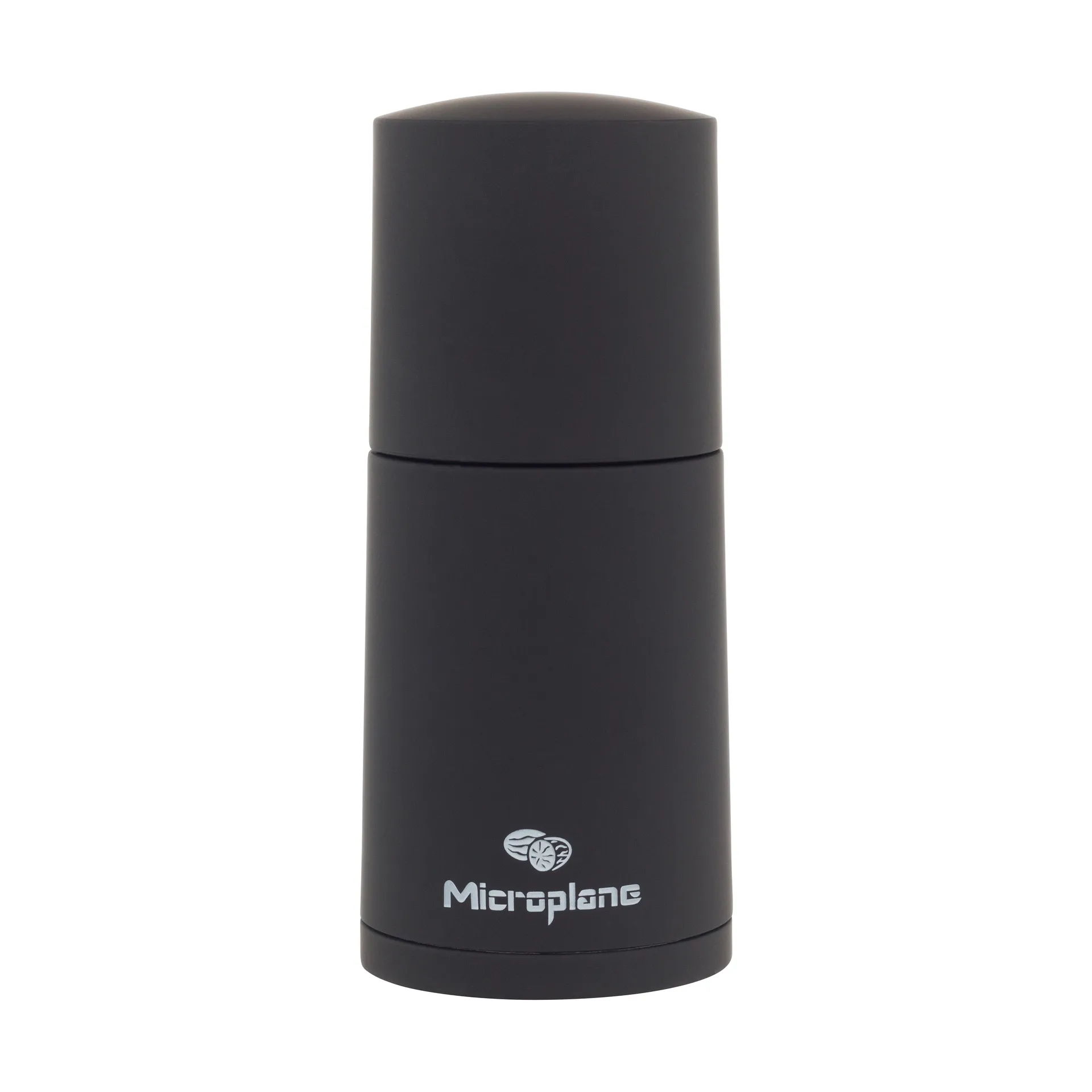 Erikoisuus 2-in-1 maustemylly 12 cm, Musta Microplane