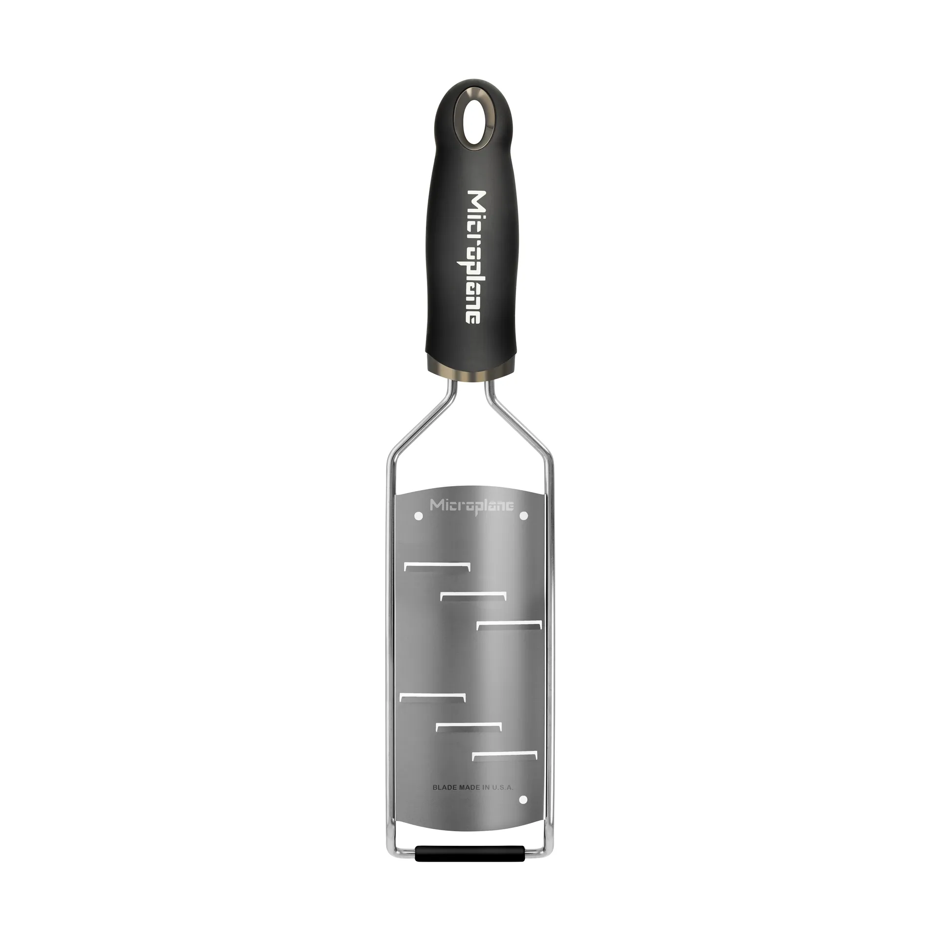 Gourmet iso shaver-raastinrauta 31 cm, Musta Microplane