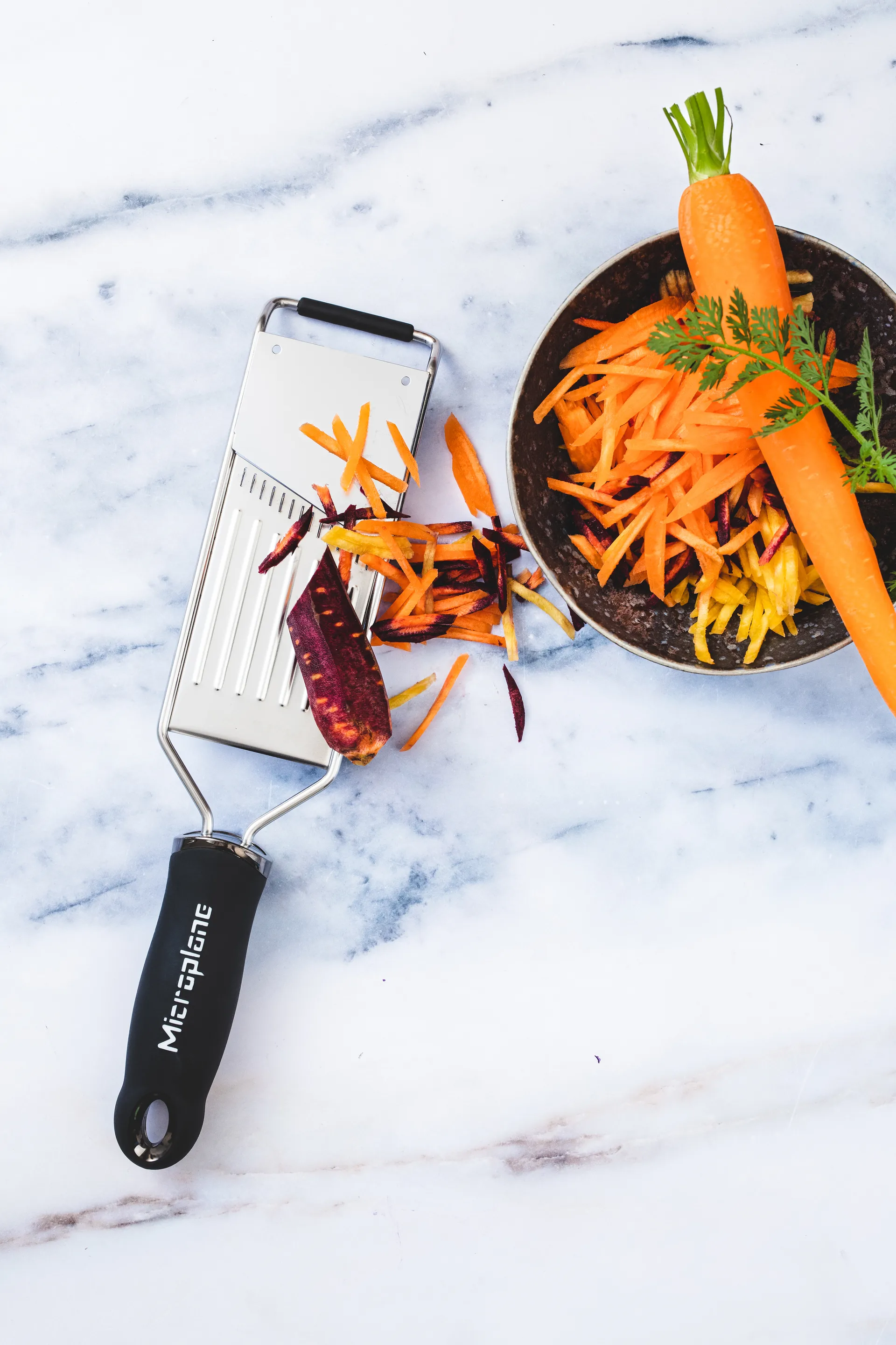 Gourmet juliennesleikkuri 31 cm, Musta Microplane