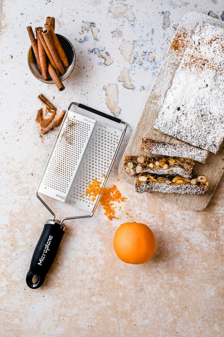 Gourmet kaksoisteräinen raastinrauta 31 cm, Musta Microplane