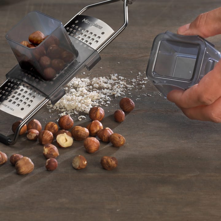 Gourmet Slider -sormisuoja 7,5 cm, Harmaa Microplane