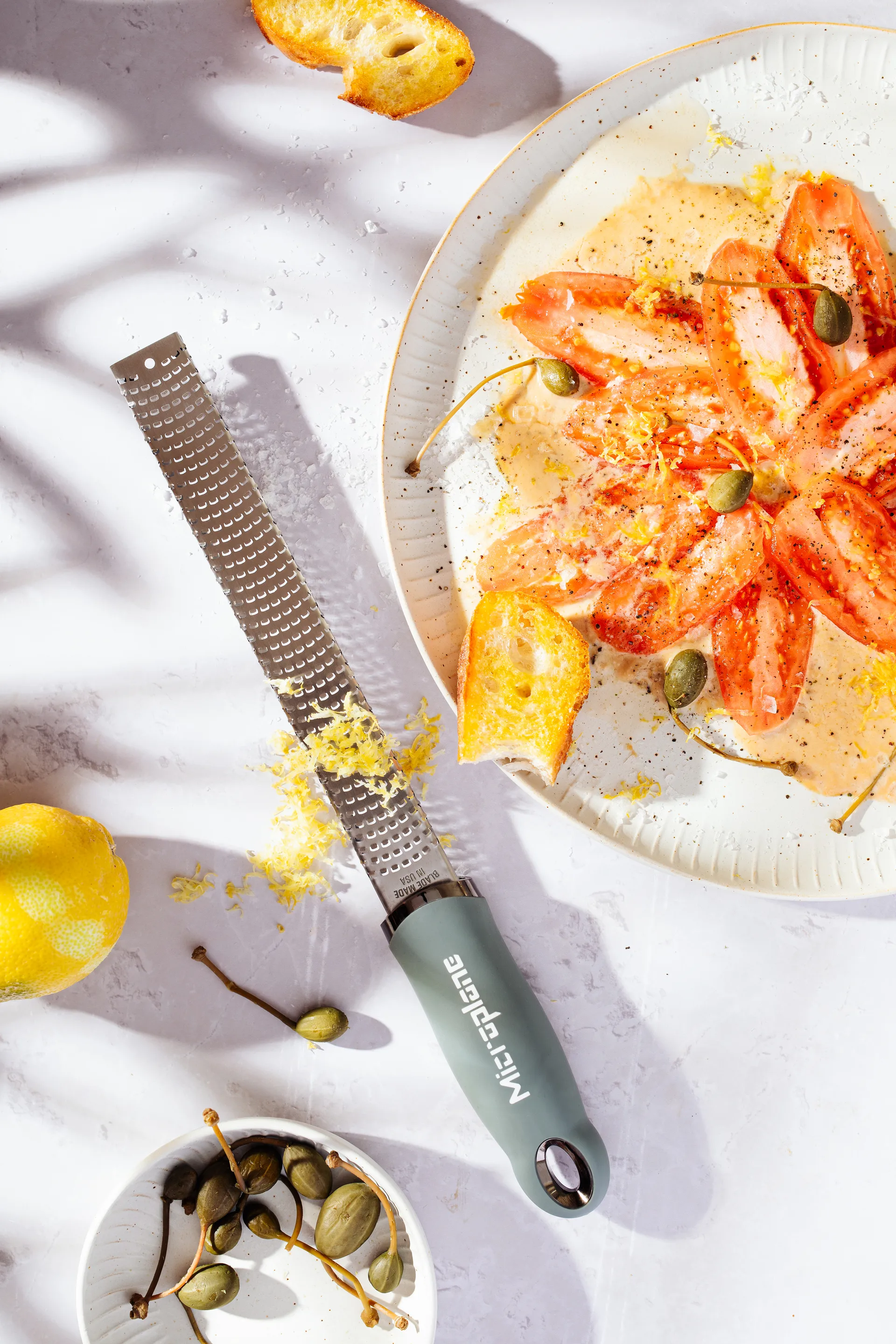 Premium klassinen raastin 32 cm, Eucalyptus green Microplane