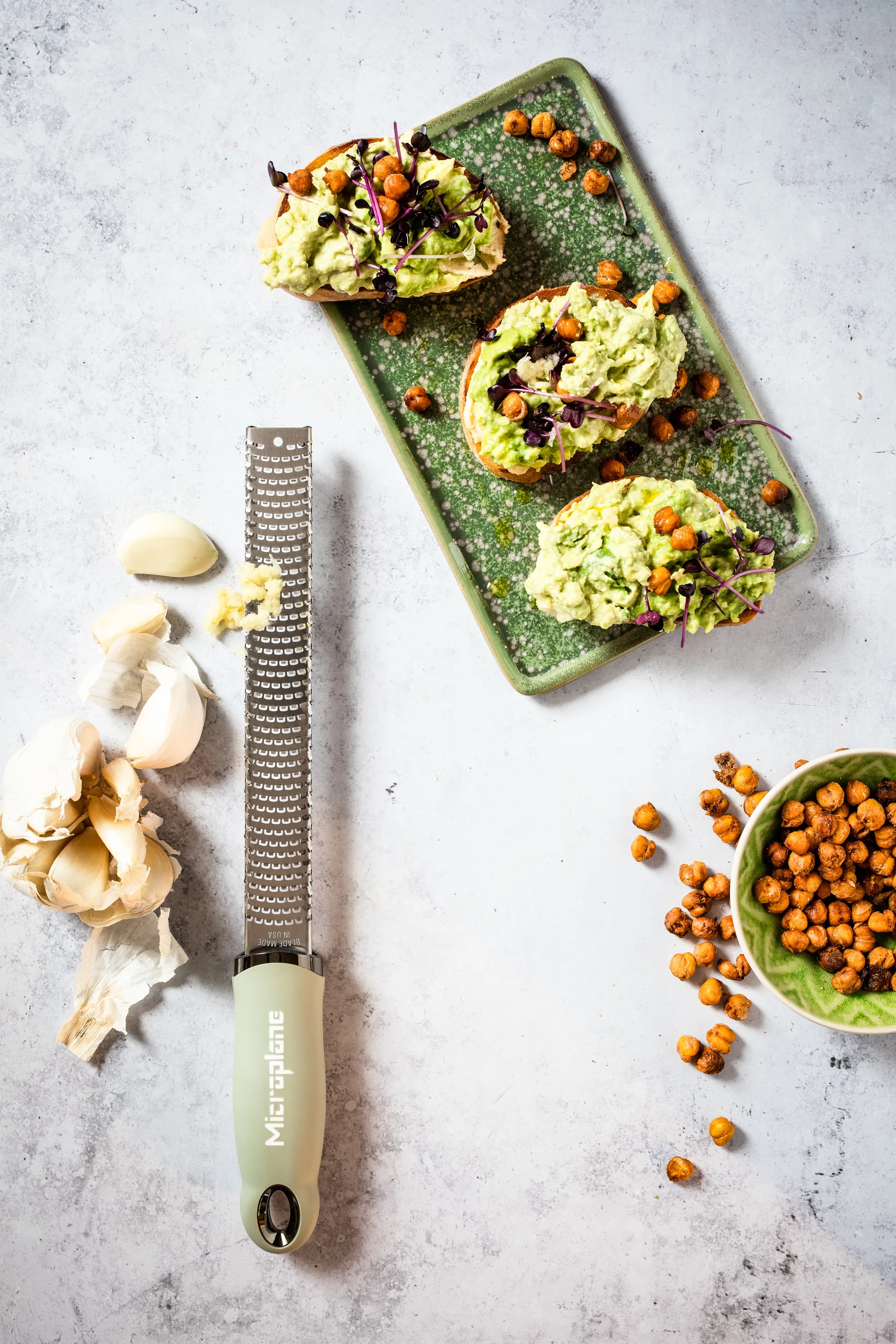 Premium klassinen raastin 32 cm, Salvianvihreä Microplane