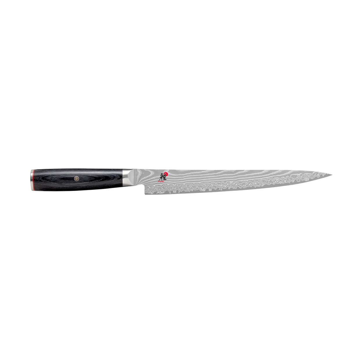 Miyabi Raw 5000FCD sujihiki filéveitsi 24 cm Damaskus-musta