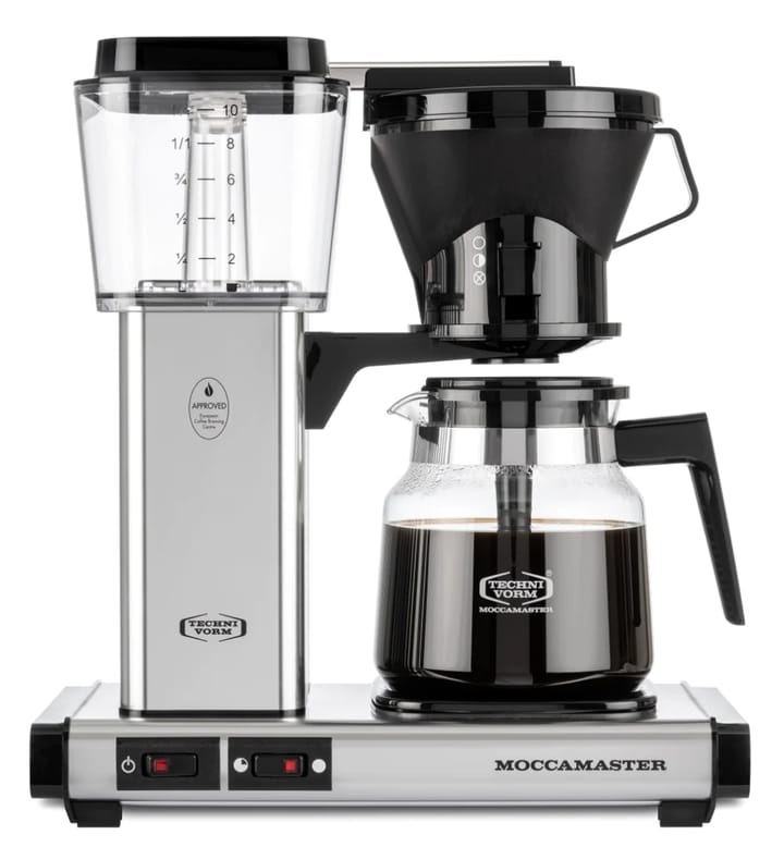 Manual kahvinkeitin 1,25 l - Kiillotettu hopea - Moccamaster