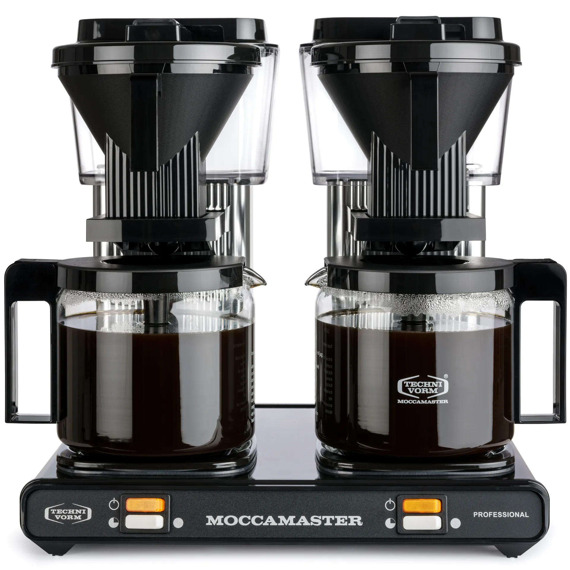 Professional kaksinkertainen 2,5 L, Musta-hopea Moccamaster