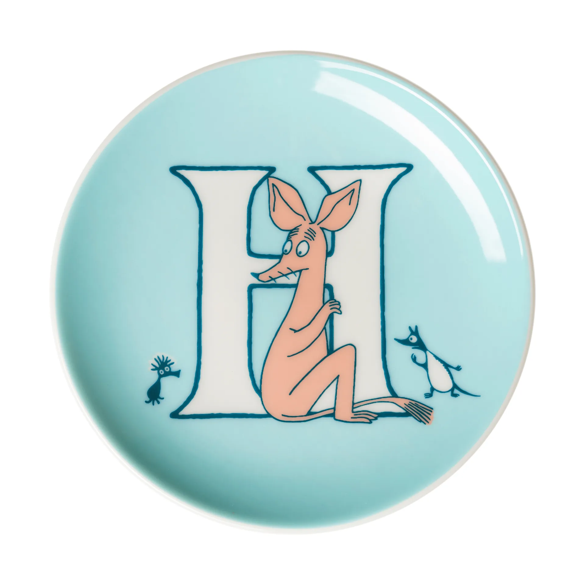 Moomin Arabia ABC Muumi minilautanen K, 10,5 cm