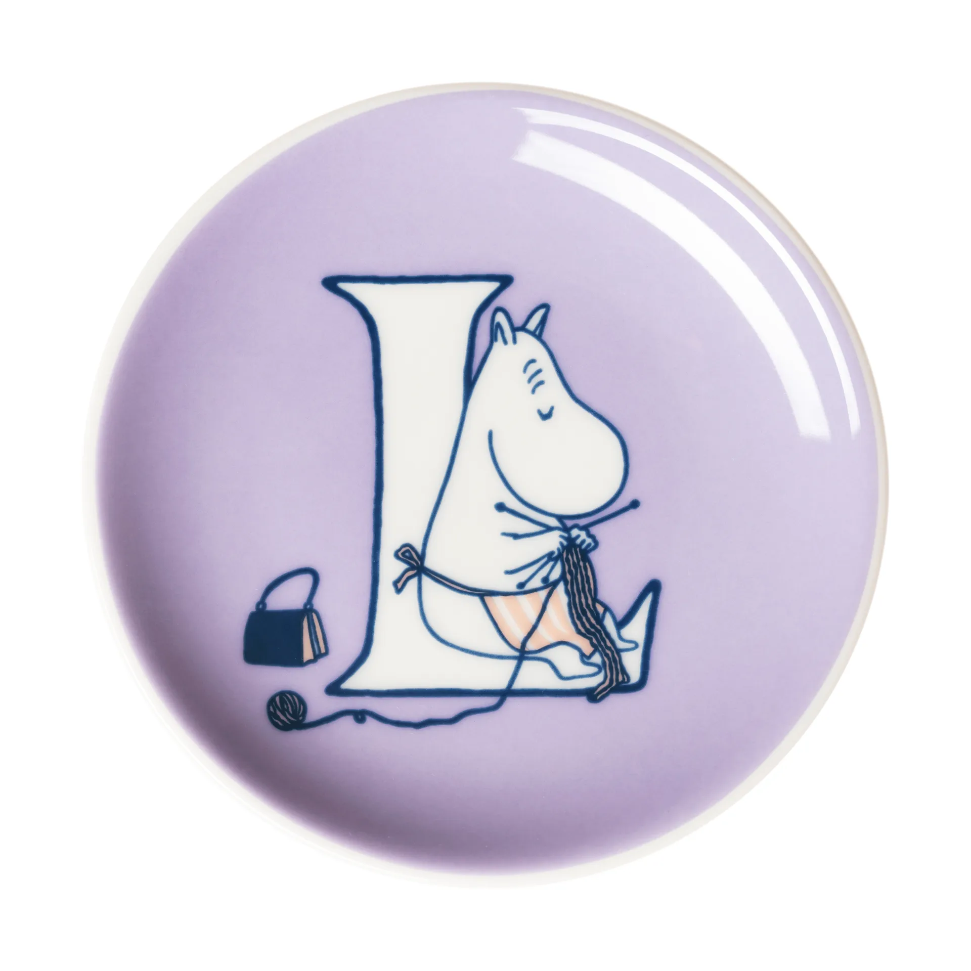 ABC Muumi minilautanen, L, 10,5 cm Moomin Arabia