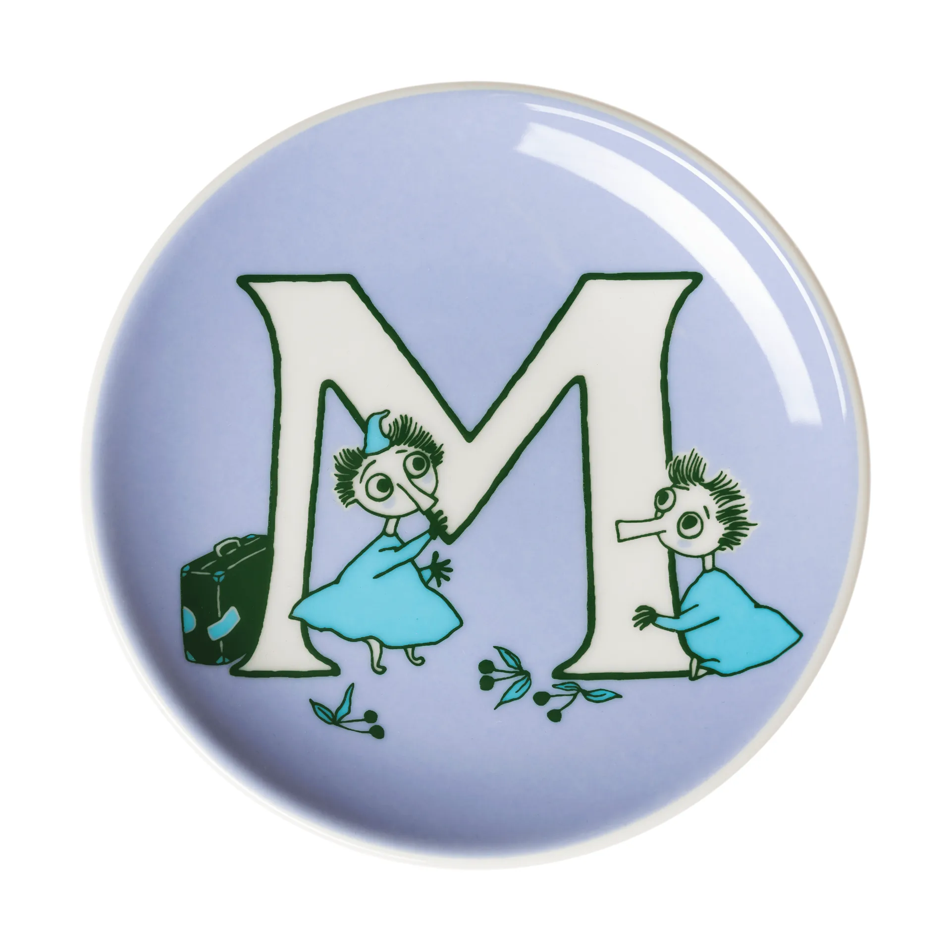 Moomin Arabia ABC Muumi minilautanen M, 10,5 cm