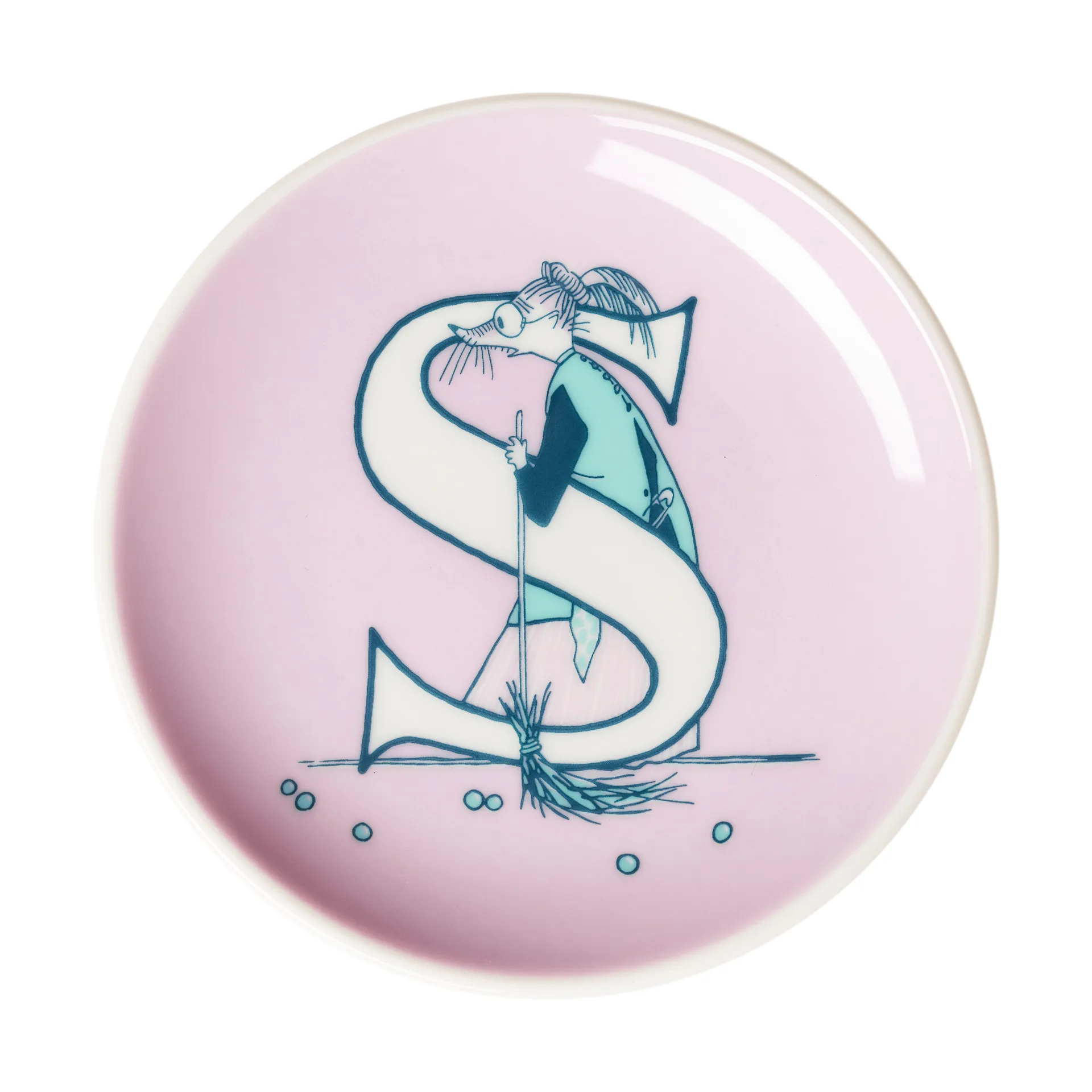 Moomin Arabia ABC Muumi minilautanen S, 10,5 cm