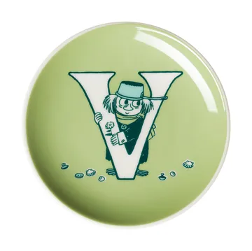 ABC Muumi minilautanen - V, 10,5 cm - Moomin Arabia