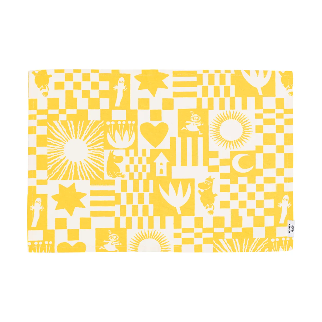 Moomin Arabia Juhla Muumi pöytätabletti 31x46 cm Keltainen