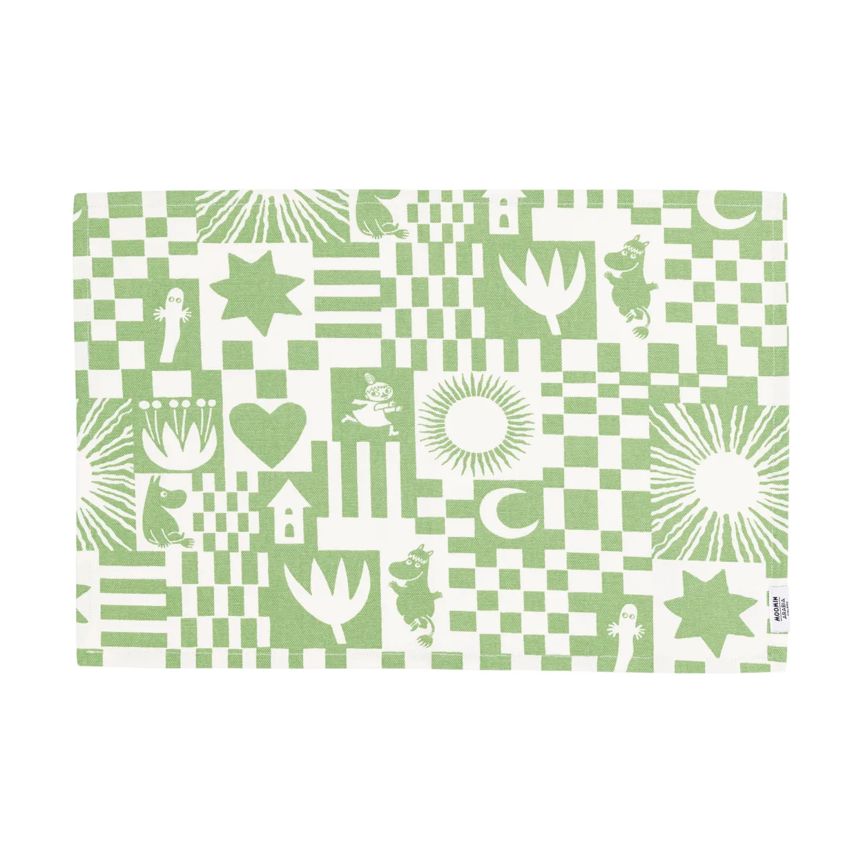 Moomin Arabia Juhla Muumi pöytätabletti 31x46 cm Vihreä