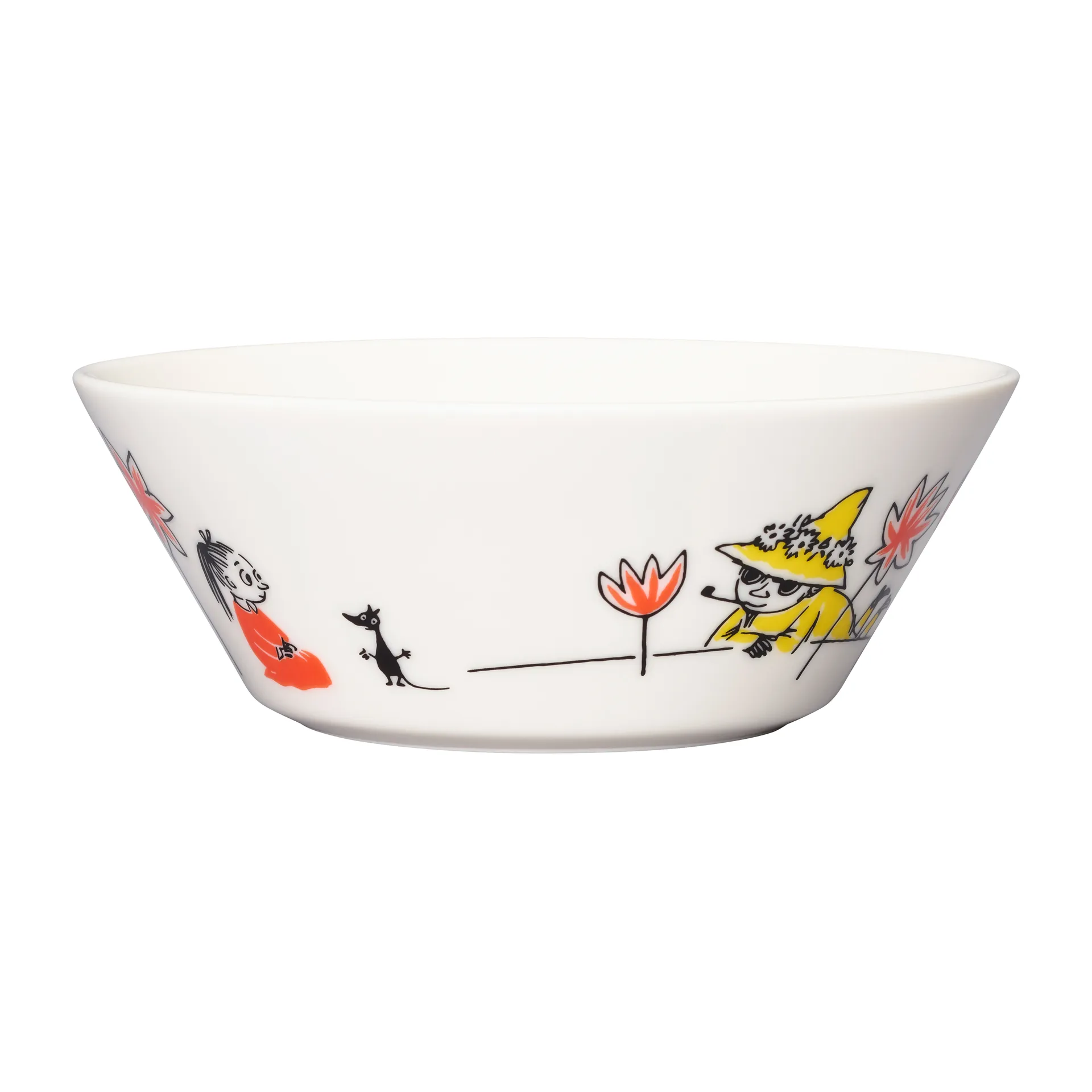 Moomin Arabia x Punainen Risti Muumikulho ABC Nuuskamuikkunen, Ø15 cm Moomin Arabia