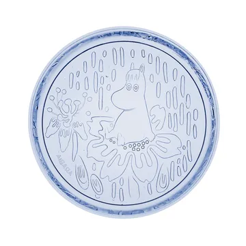 Moomin lautanen Ø15,5 cm - Aqua - Moomin Arabia