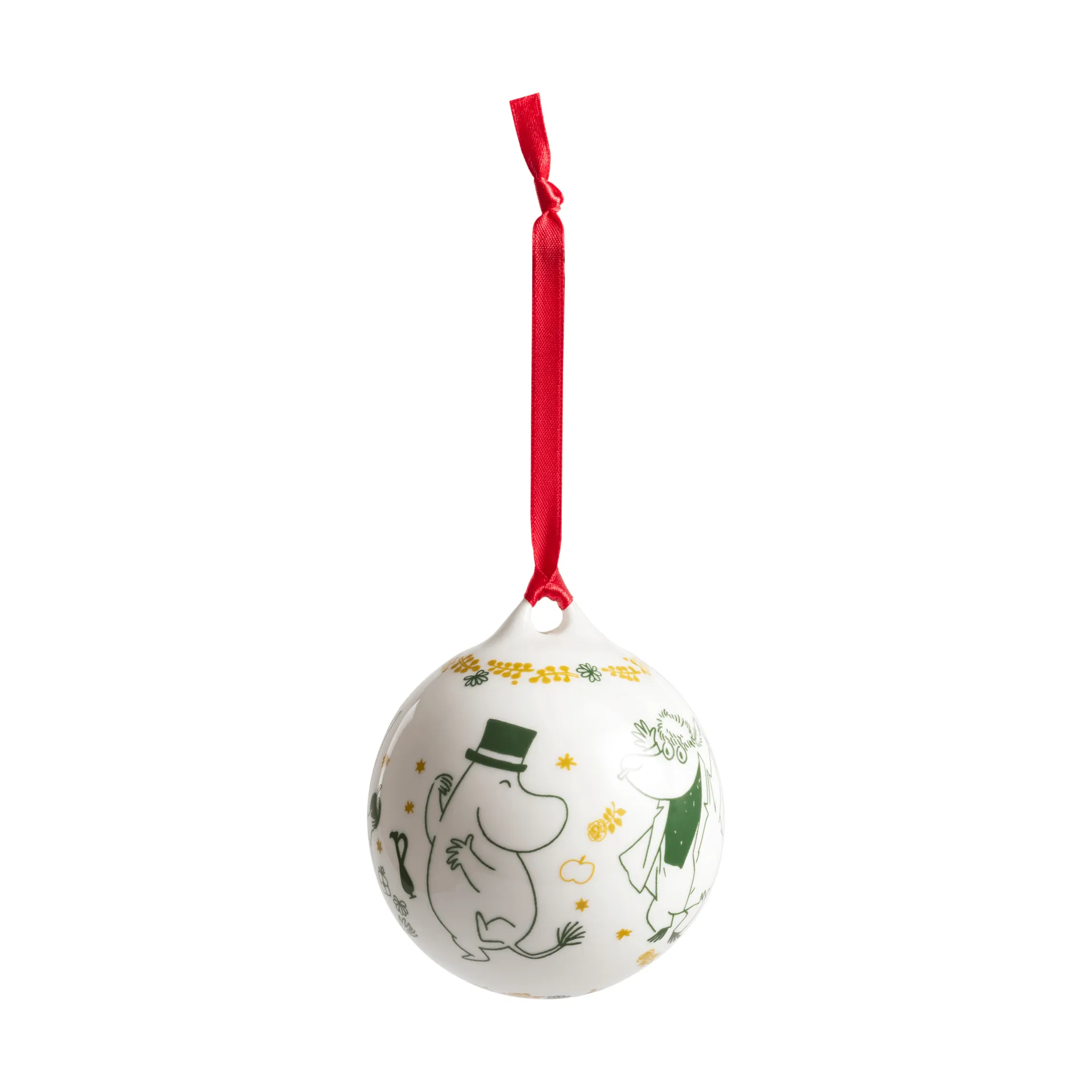 Mumin vuosipallo Ø8 cm, 2026, Rakkauslahja Moomin Arabia