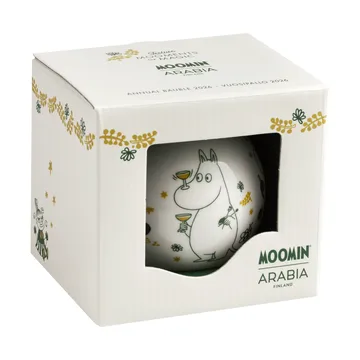 Mumin vuosipallo Ø8 cm - 2026, Rakkauslahja - Moomin Arabia