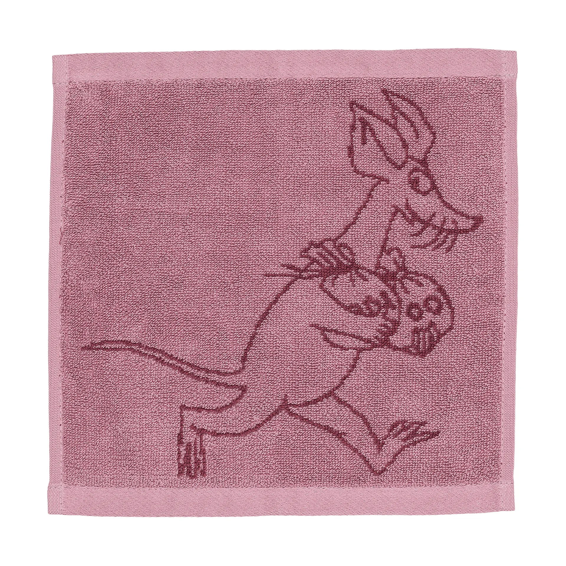 Moomin Arabia Muumi käsipyyhe 25x25 cm Sniff, malva