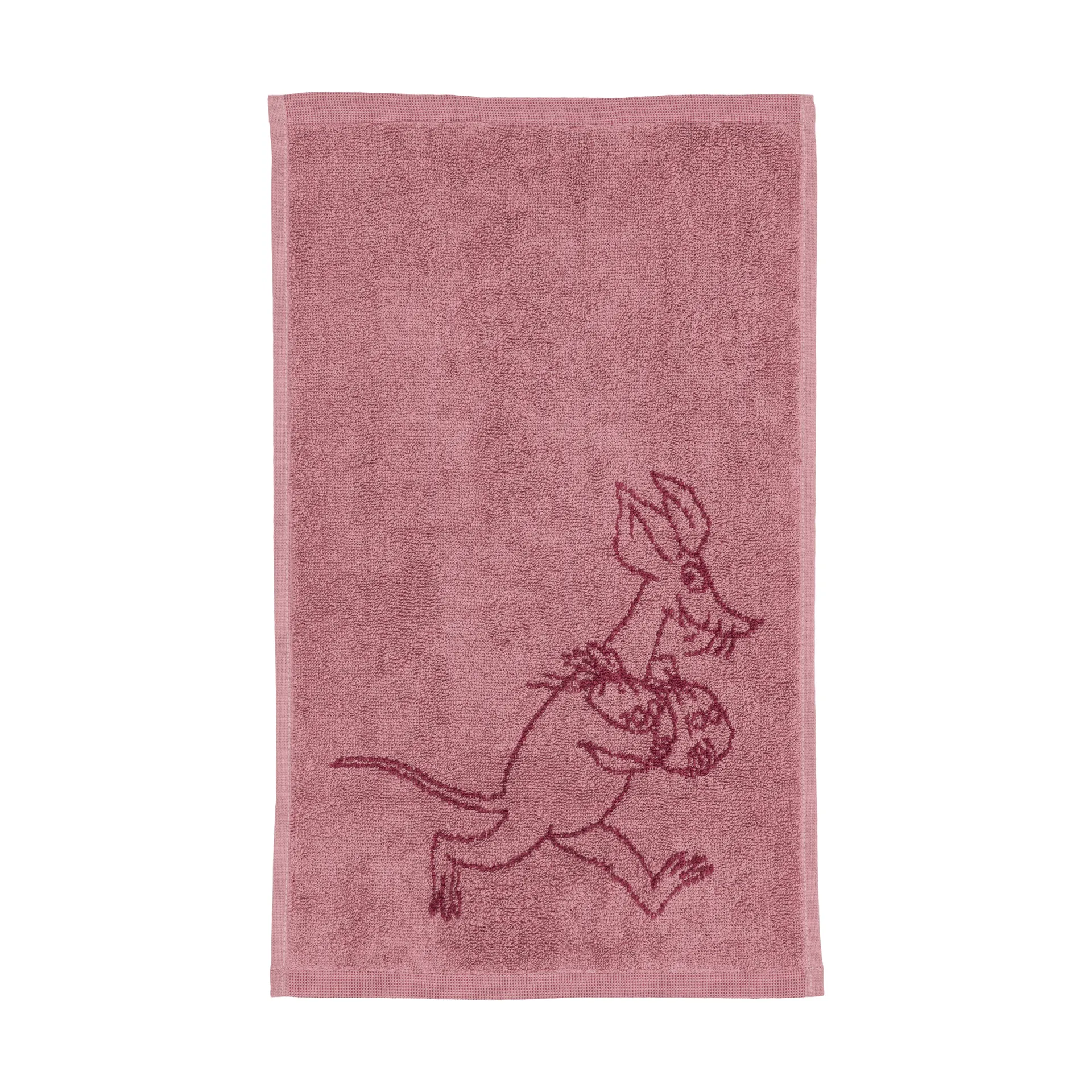 Moomin Arabia Muumi käsipyyhe 30 x 50 cm Sniff, malva