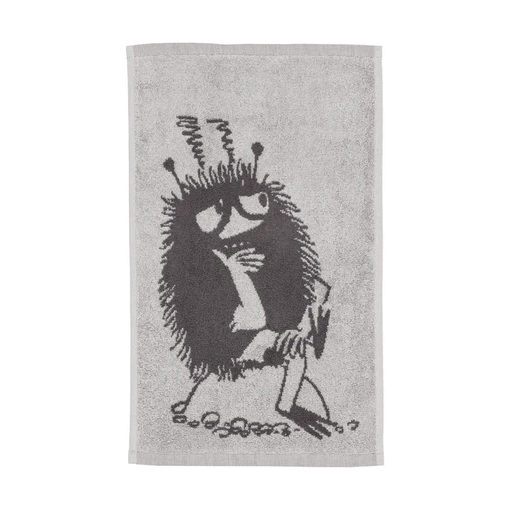 Muumi käsipyyhe 30 x 50 cm - Stinky, harmaa - Moomin Arabia
