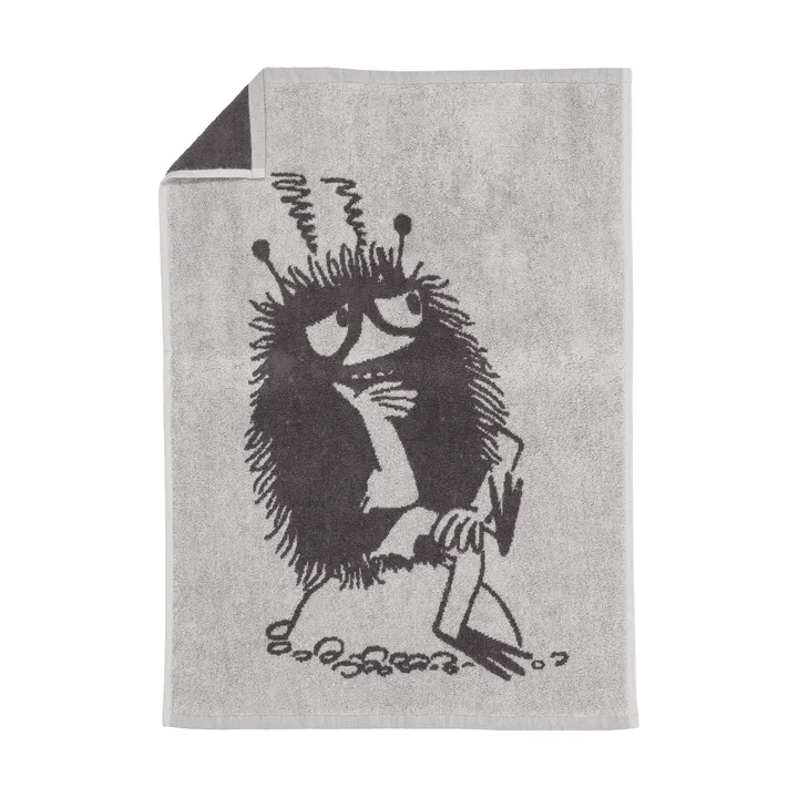 Muumi käsipyyhe 50 x 70 cm - Stinky, harmaa - Moomin Arabia