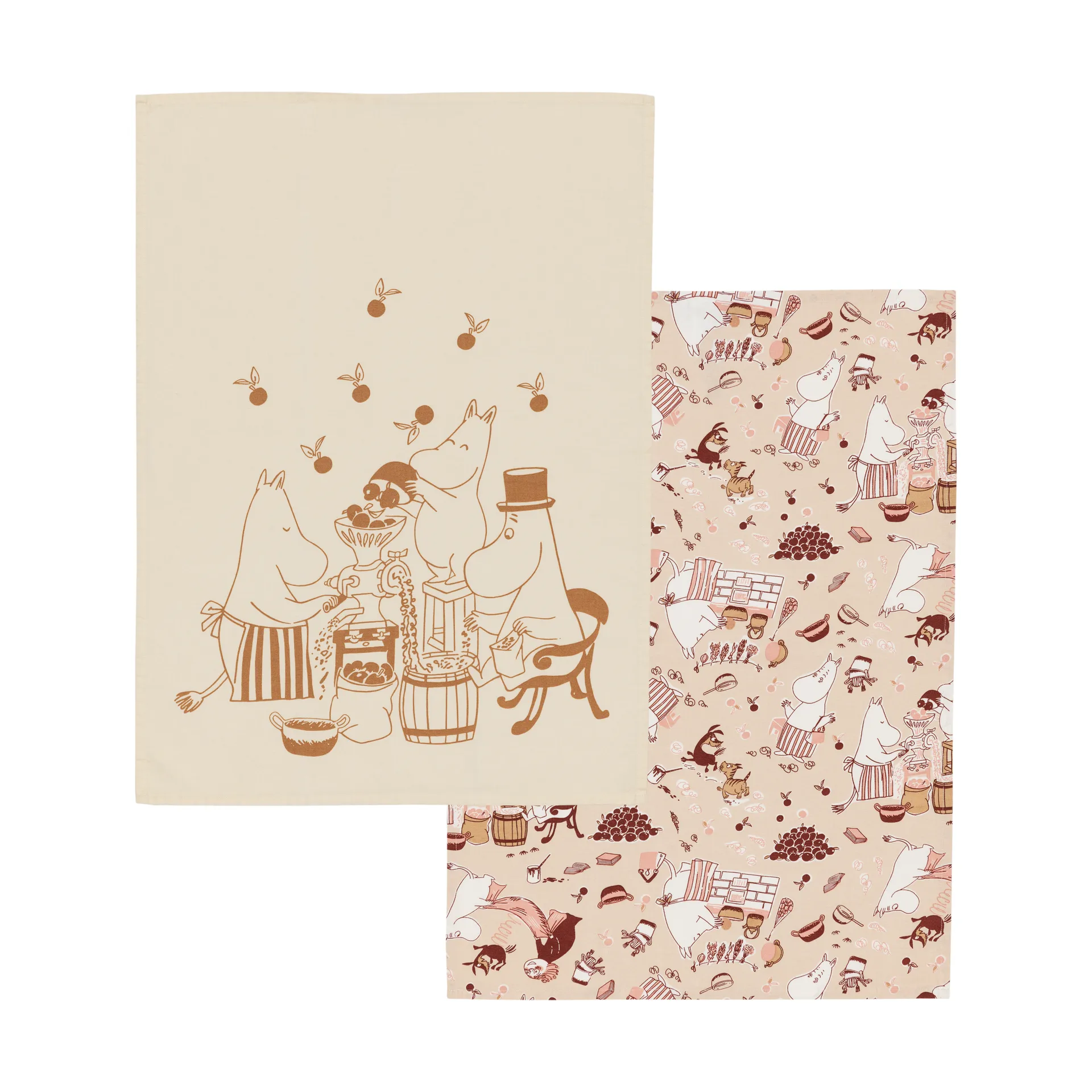 Muumi keittiöpyyhe 50x70 cm 2-pack, Kodin ilo Moomin Arabia