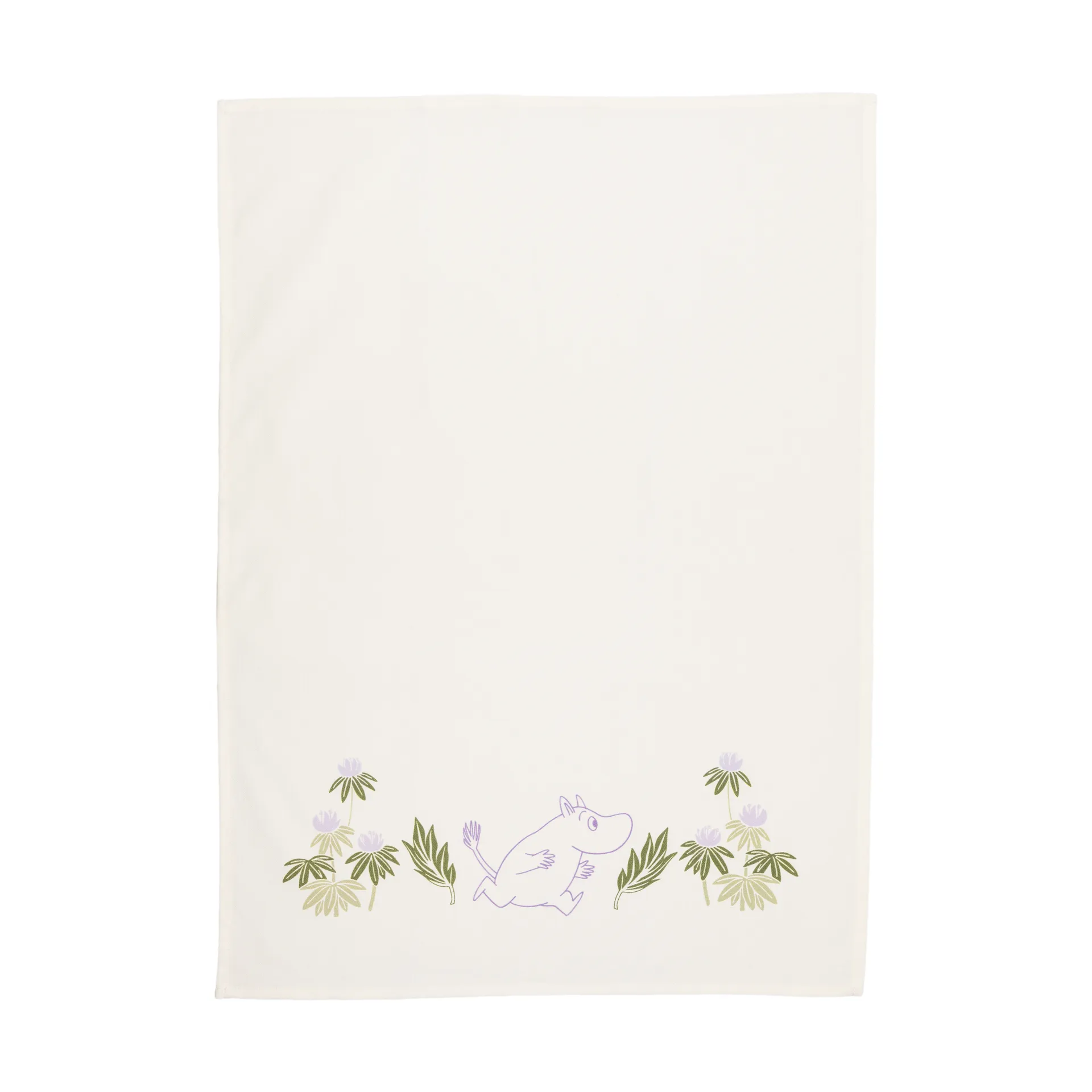 Muumi keittiöpyyhe 50x70 cm 2-pack, Liila-off-white Moomin Arabia