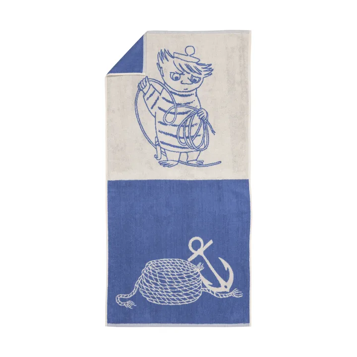 Muumi kylpypyyhe 70 x 140 cm - Too-ticky, sininen - Moomin Arabia