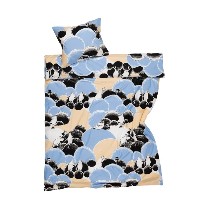 Muumi pussilakanasetti 150 x 210 cm - Pikkukivet - Moomin Arabia