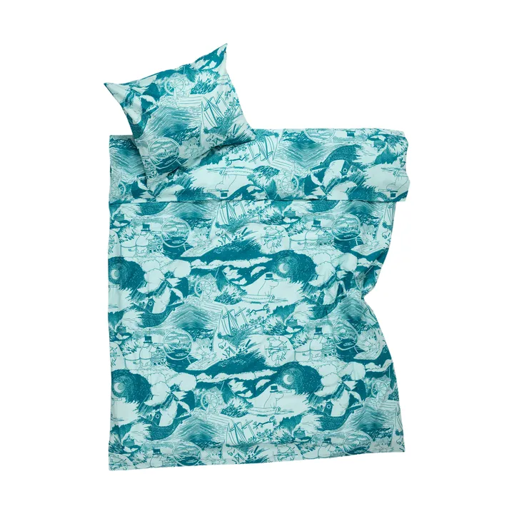 Muumi pussilakanasetti 150 x 210 cm - Purjehdus - Moomin Arabia