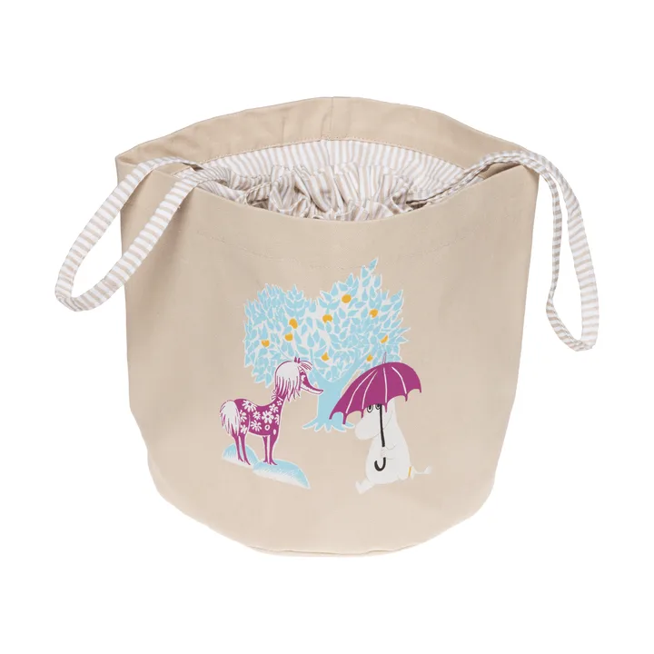 Muumi säilytyskori - GOTS-sateenvarjon alla, 24 cm - Moomin Arabia