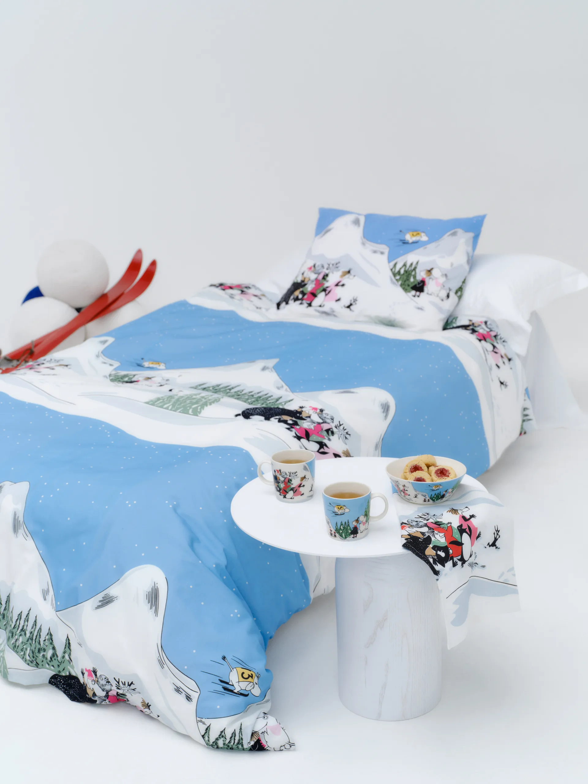 Muumikulho talvi 2024 Mäkihyppy, Ø15 cm Moomin Arabia