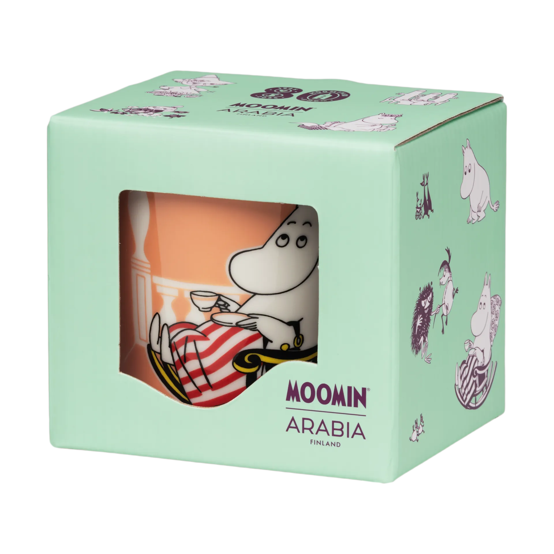 Muumimamma muumimuki 80-vuotisjuhla, 30 cl Moomin Arabia