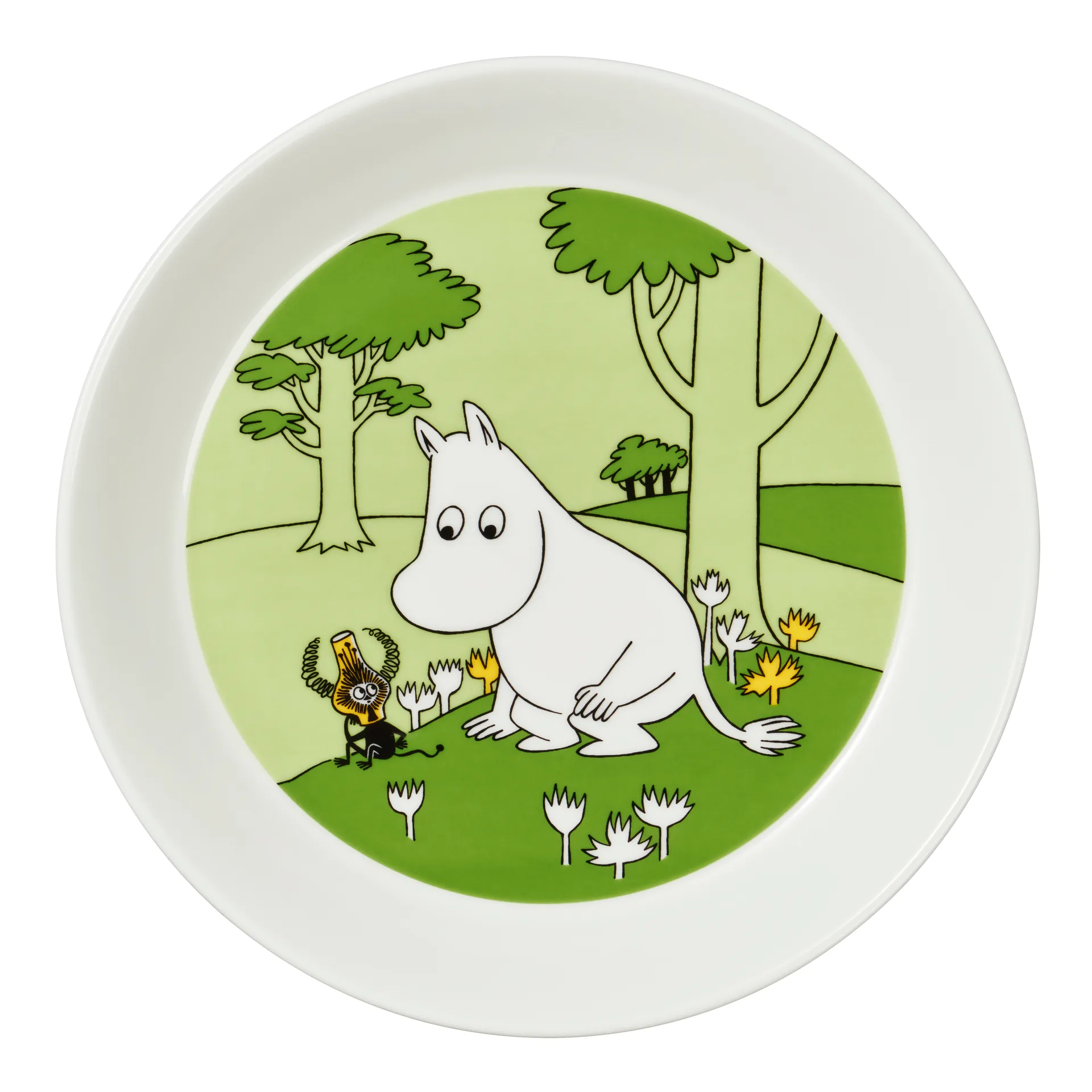 Muumipeikko lautanen, Ruohonvihreä Moomin Arabia