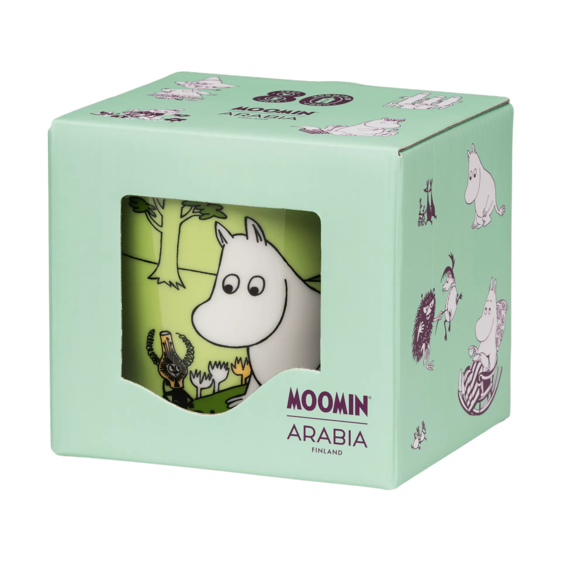 Muumipeikko muumimuki 80-vuotisjuhla, 30 cl Moomin Arabia