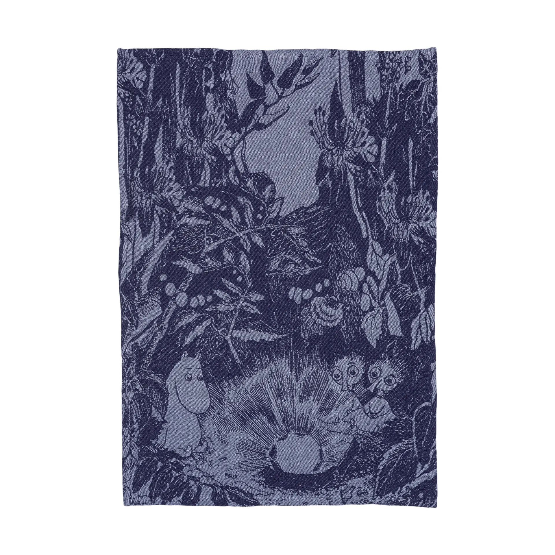 Mystiikan metsä Muumi keittiöpyyhe, Sininen, 45x66 cm Moomin Arabia