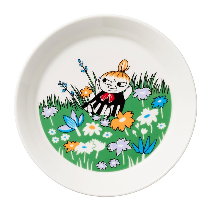 Pikku-Myy niityllä Muumilautanen - Valkoinen-monivärinen - Moomin Arabia