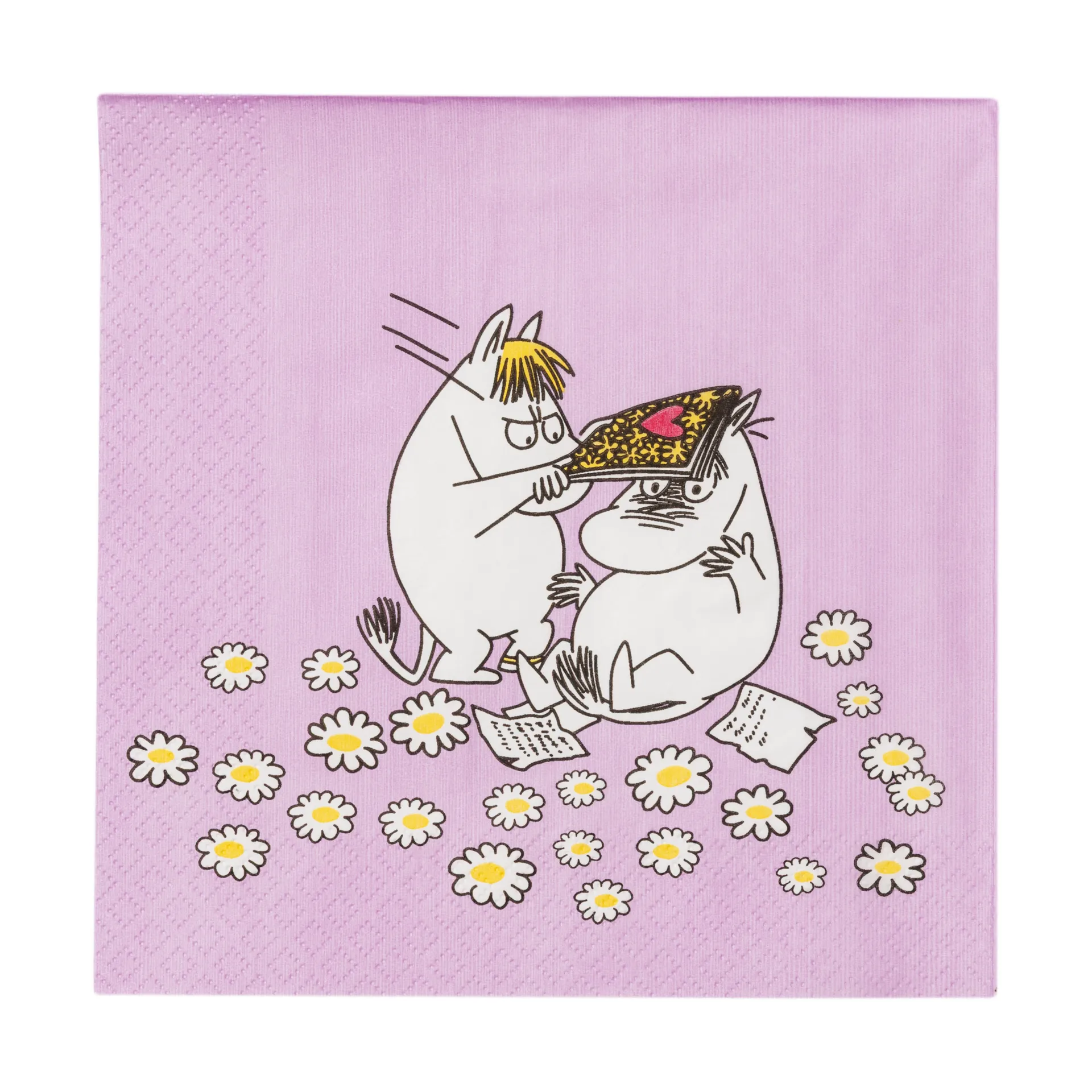 Rakastuneet Muumi paperiservetti 33x33 cm, 20 kappaletta Moomin Arabia