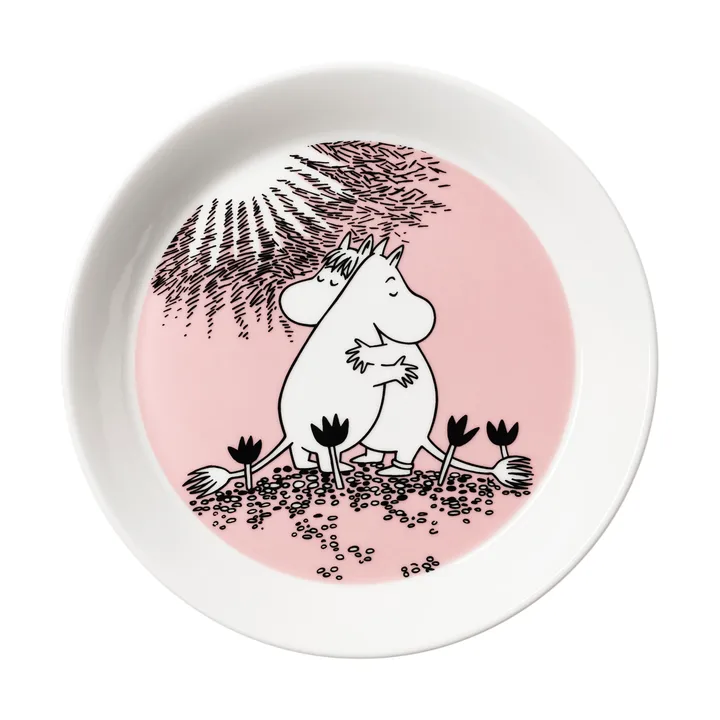 Rakkaus 30 vuotta Muumilautanen Limited Edition - Ø19 cm - Moomin Arabia