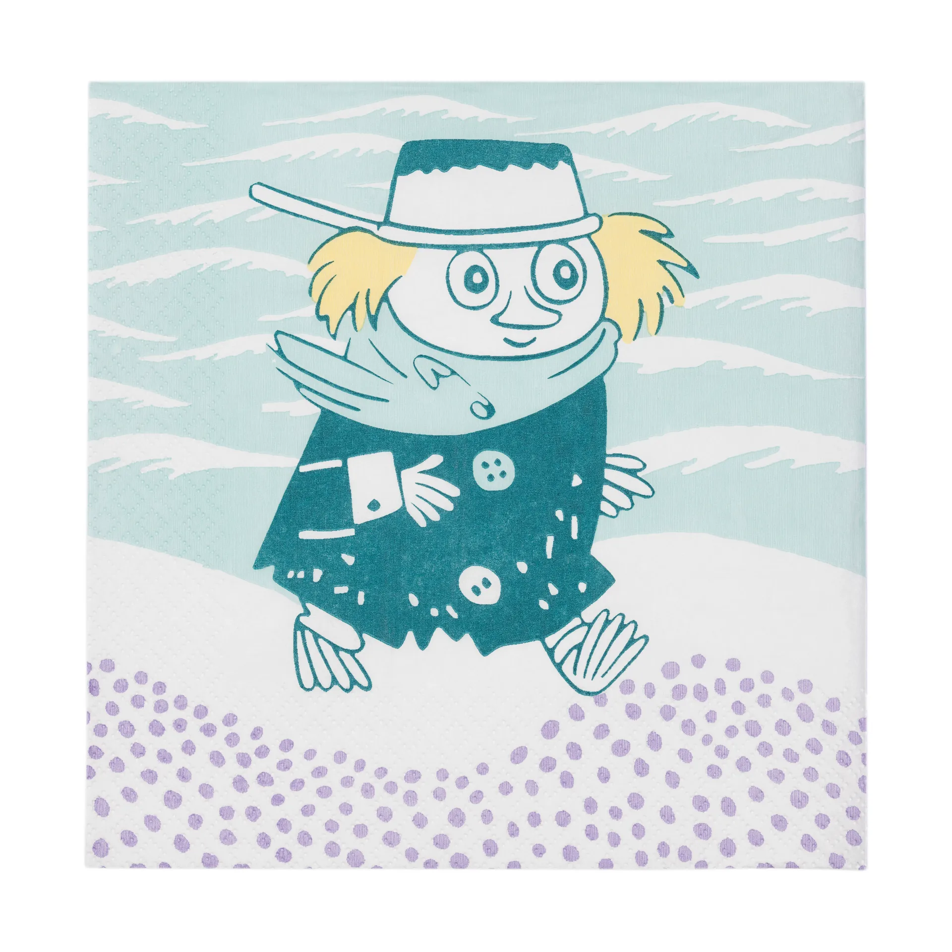 Rantapäivä Muumi paperiservietti 33x33 cm 20 kpl, Monivärinen Moomin Arabia