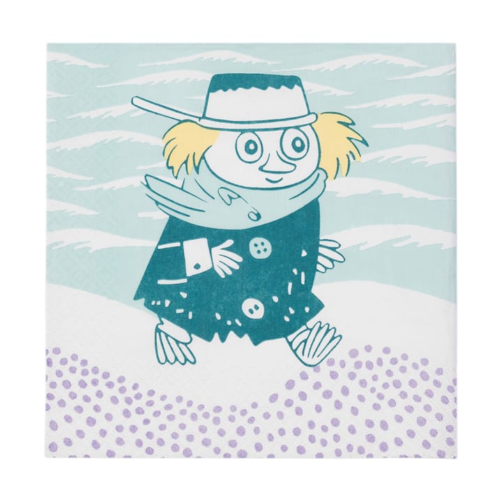 Rantapäivä Muumi paperiservietti 33x33 cm 20 kpl - Monivärinen - Moomin Arabia