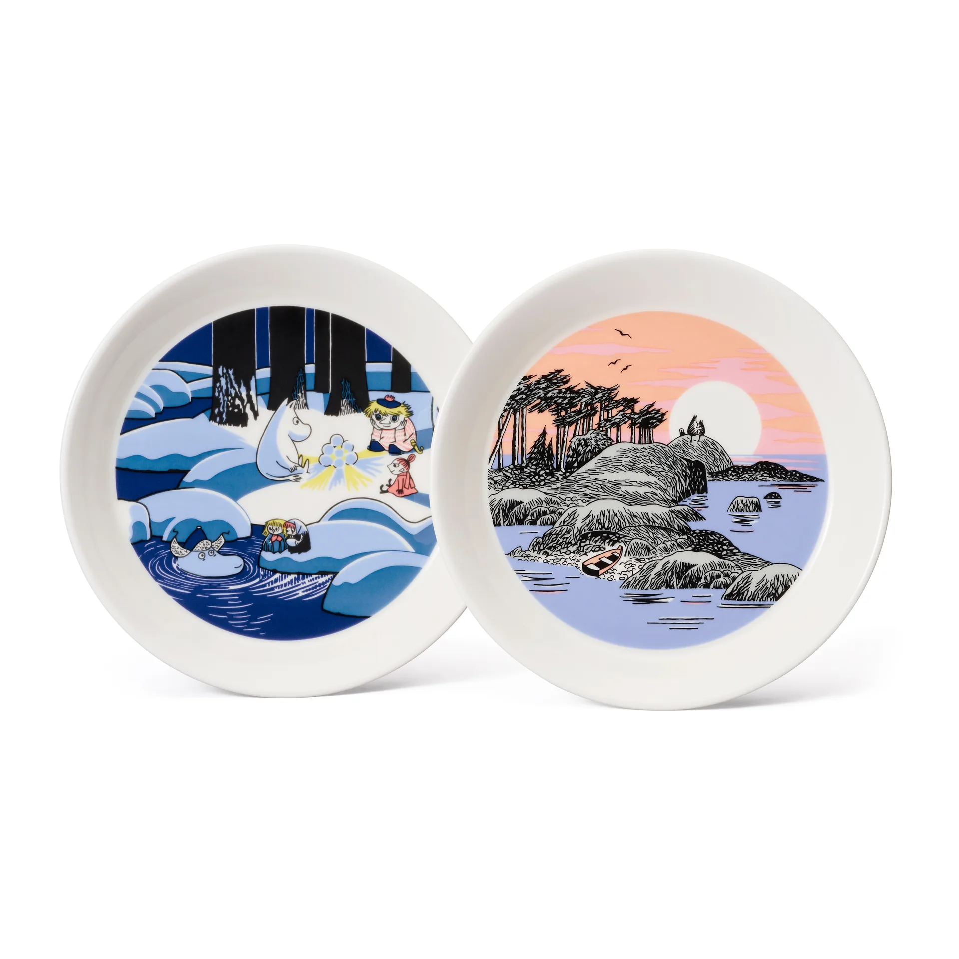 Snow lantern & Moomin’s Day 2018 Muumi lautaset, Ø19 cm Moomin Arabia