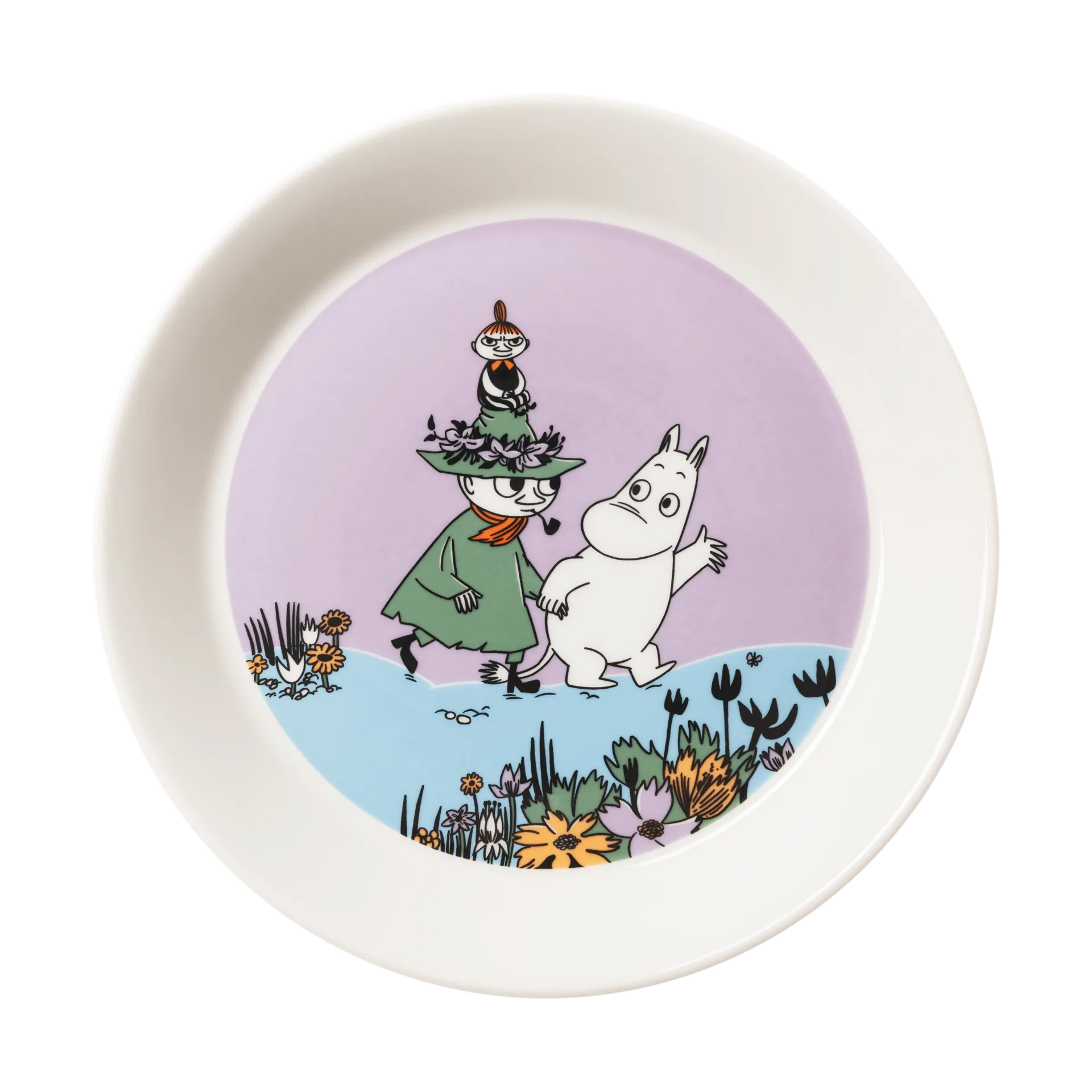 Sydänystävät Muumi-lautanen, Ø19,5 cm Moomin Arabia