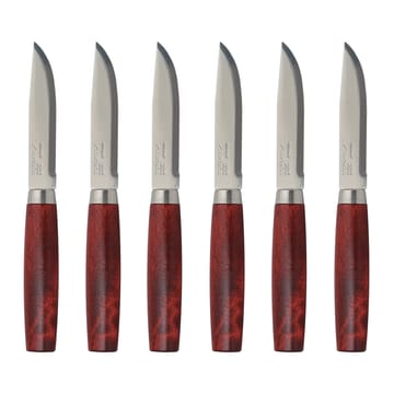 Mora-veitsi Classic Steak Knife, 6-pakkaus - Punainen - Morakniv